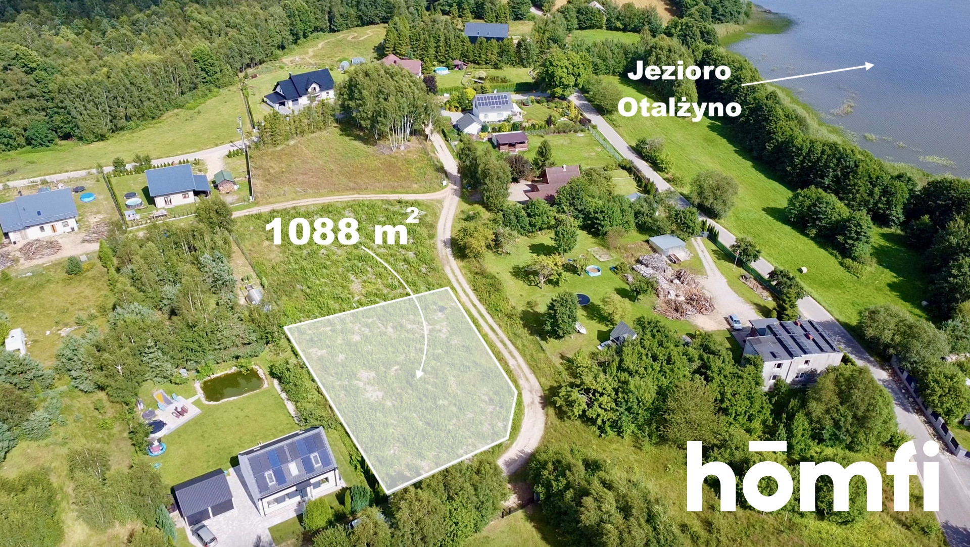 działka budowlana, MPZP 100m od jeziora obok S6 - Działka - Sprzedaż - Wejherowski, Szemud / Donimierz