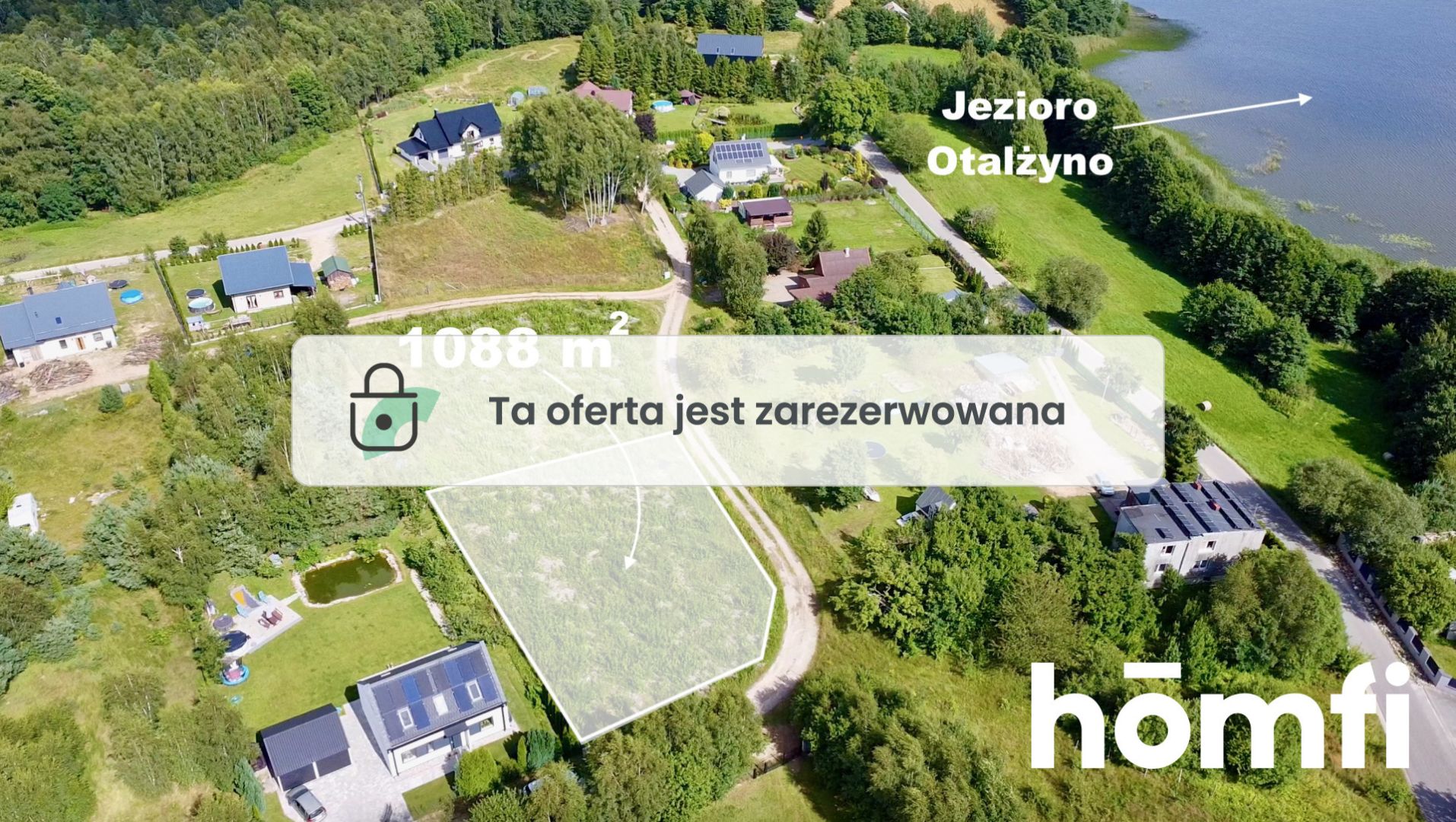 działka budowlana, MPZP 100m od jeziora obok S6 - Działka - Sprzedaż - Wejherowski, Szemud / Donimierz