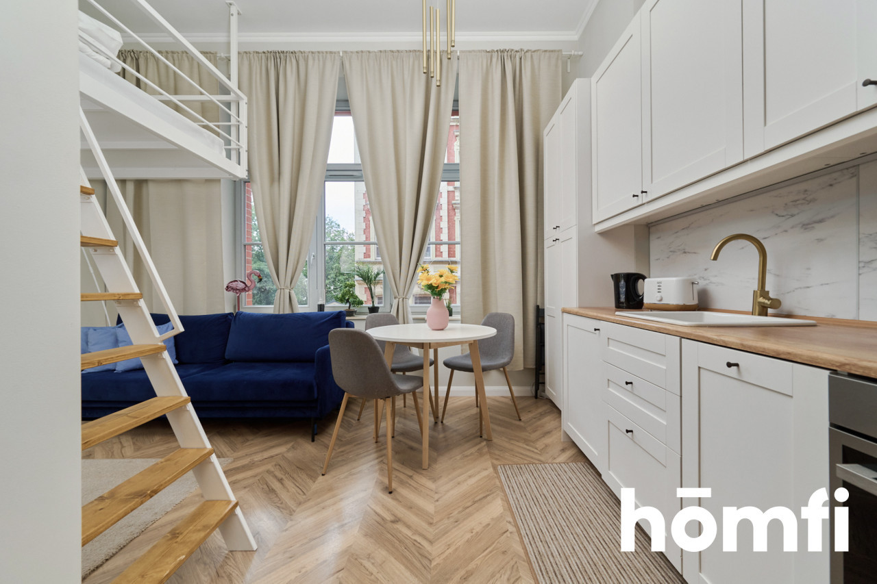 Studio apartment with a mezzanine Lokum Vena, Bema Square - Apartment - Rent - Wrocław, Śródmieście / Nadodrze