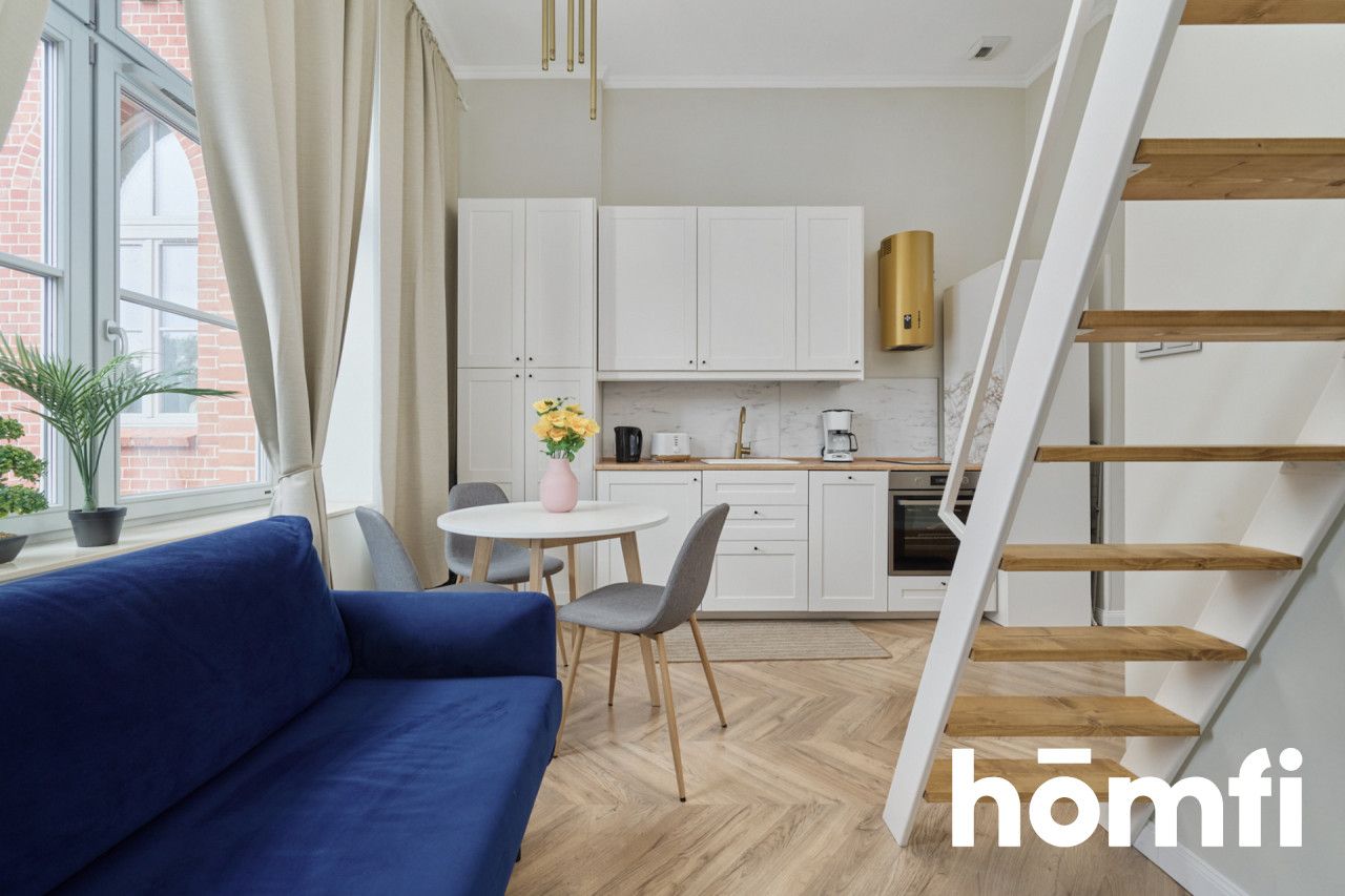 Studio apartment with a mezzanine Lokum Vena, Bema Square - Apartment - Rent - Wrocław, Śródmieście / Nadodrze