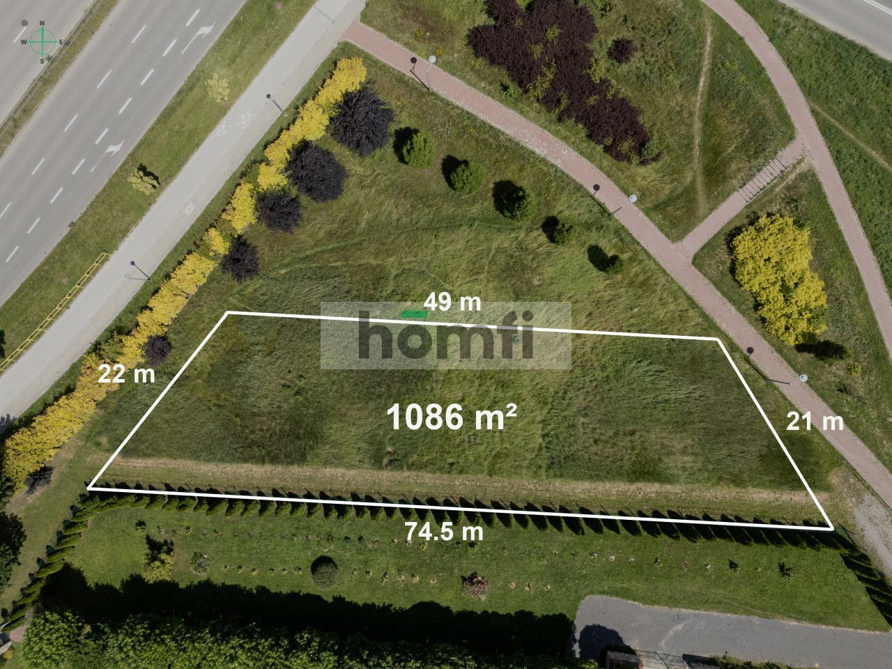 Building land – 1,086 m² – Kielce - Ділянка - Продаж - Kielce, Bocianek