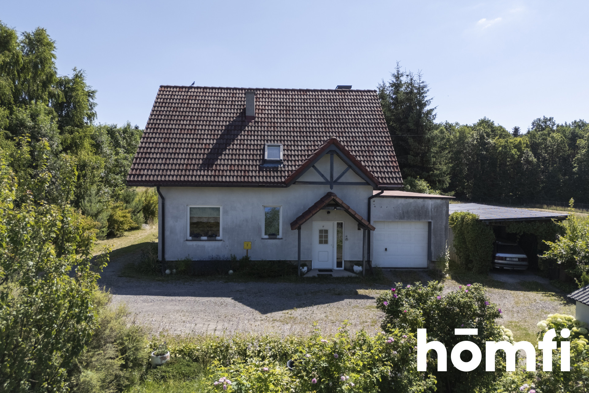 Dom wśród zieleni z własnym stawem-105m2 - Dom - Sprzedaż - Starachowicki, Brody / Adamów