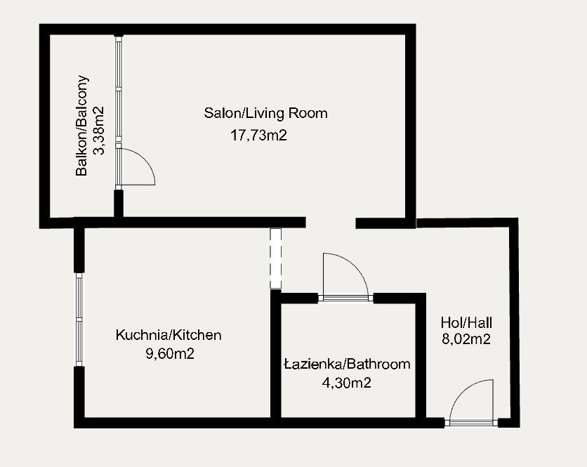 Large Studio Apartment in Etiuda Housing Estate for Rent - Apartment - Rent - Radom, Gołębiów II