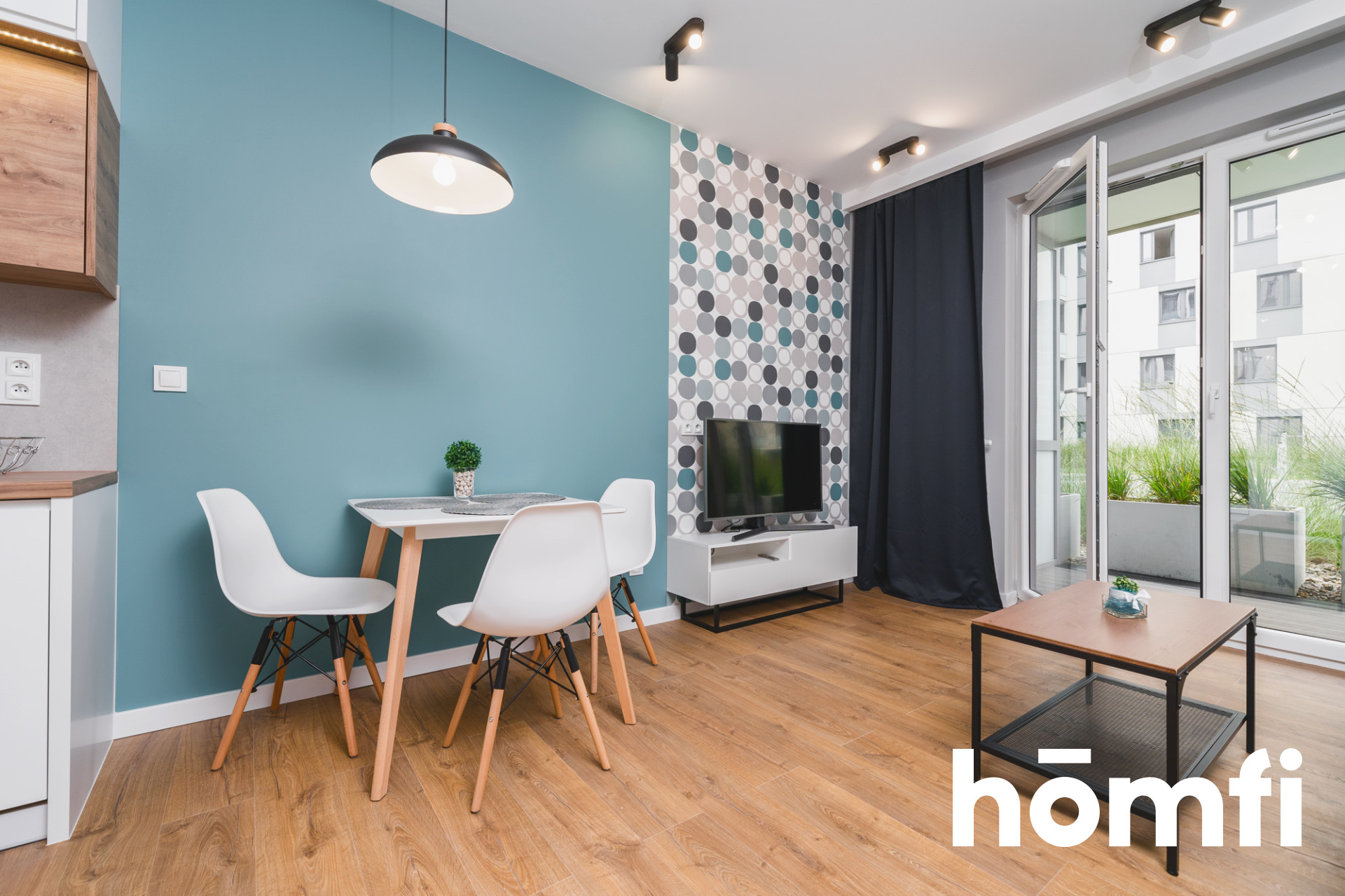 2-room apartment with a balcony - Apartment - Rent - Kraków, Śródmieście / Grzegórzki