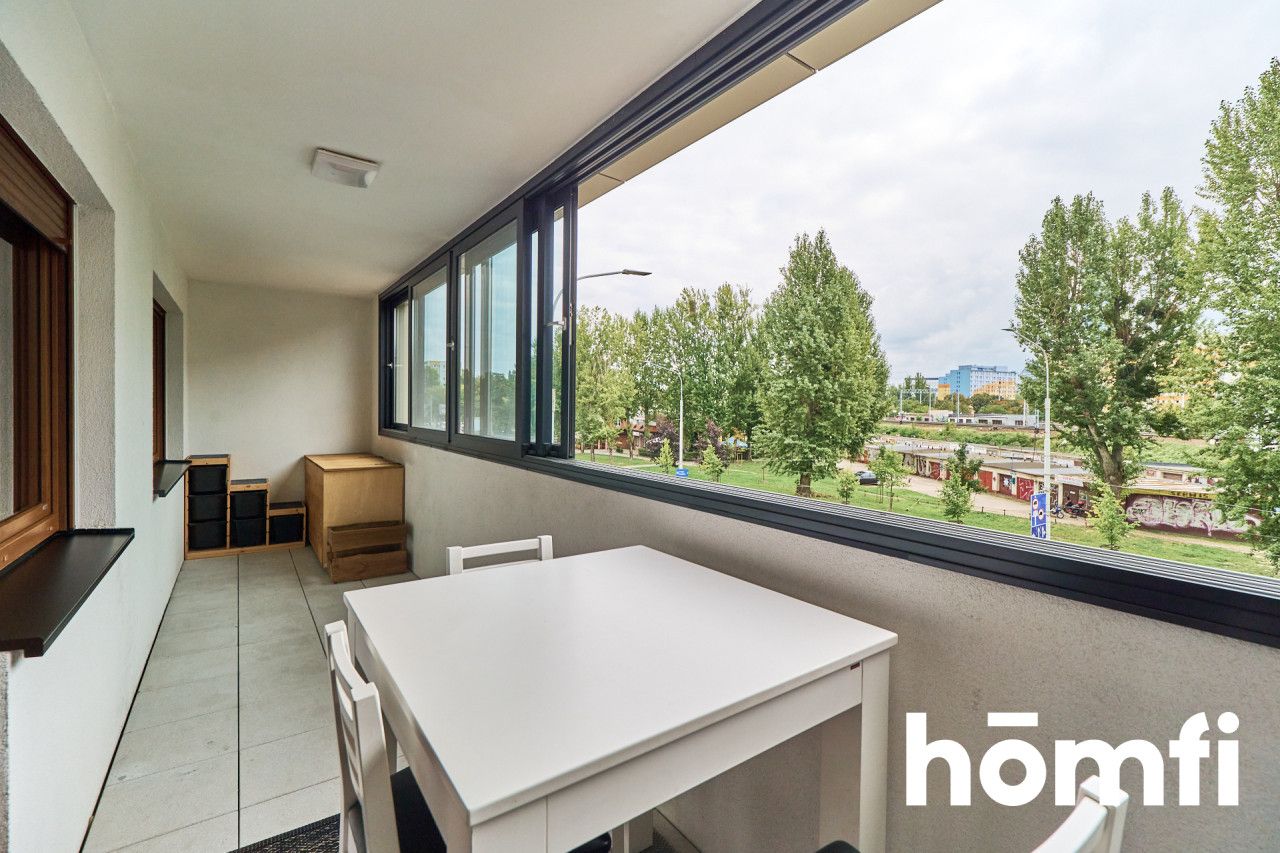 2-rooms apartment with loggia 3500 PLN - Apartment - Rent - Wrocław, Fabryczna