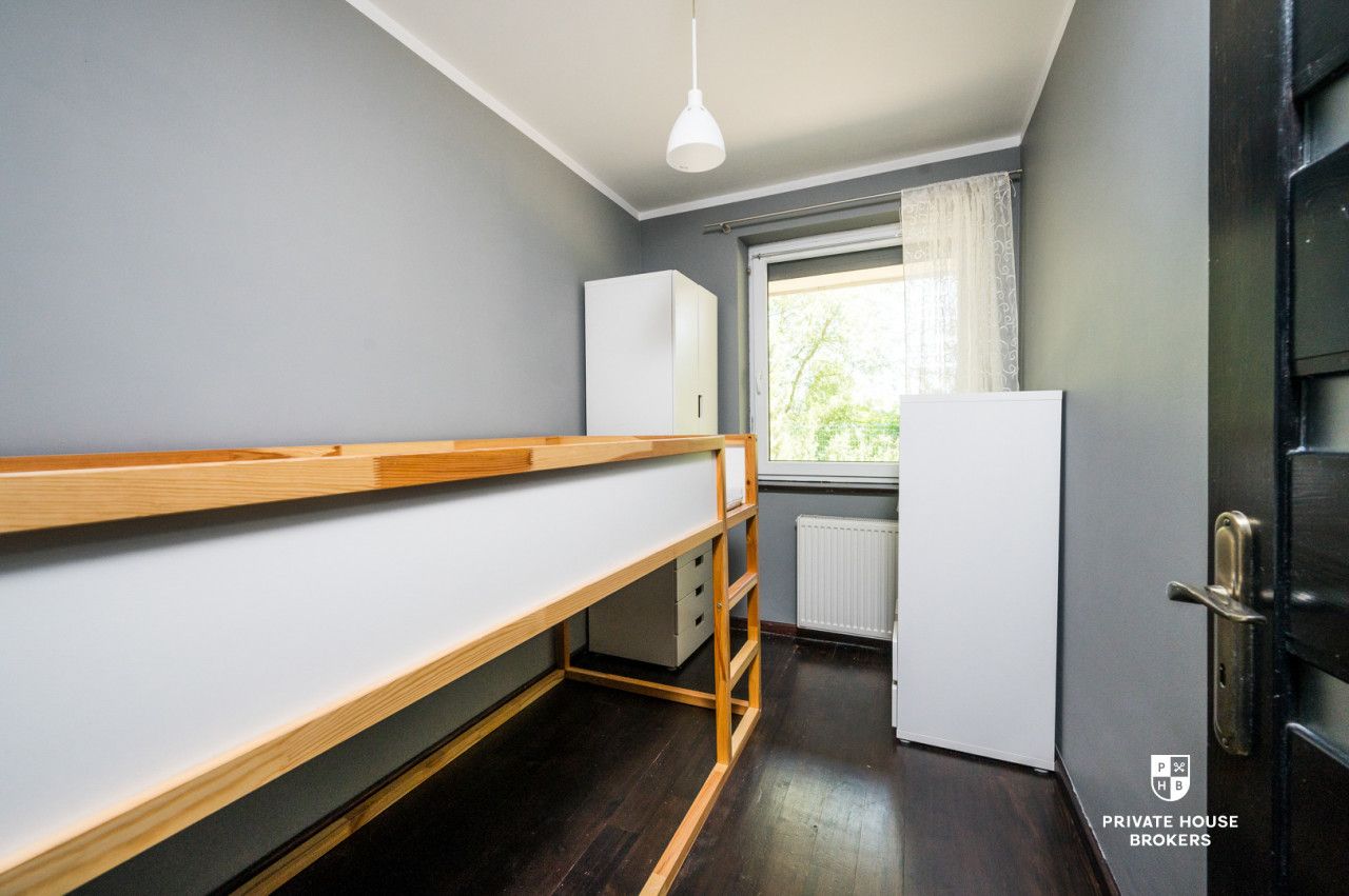 A spacious, four-room apartment with garden J. Chełmońskiego Street - Apartment - Sale - Kraków, Krowodrza / Bronowice
