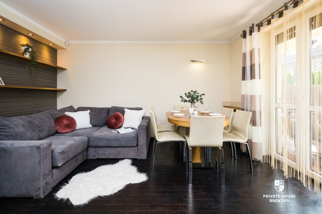 A spacious, four-room apartment with garden J. Chełmońskiego Street - Apartment - Sale - Kraków, Krowodrza / Bronowice