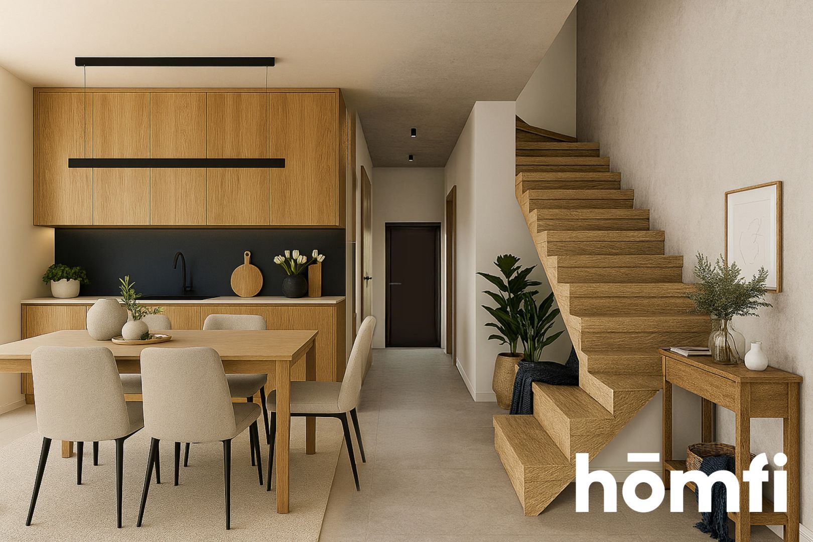 Modern semi-detached house with a garden, 179m2, Marki - Квартира - Продаж - Wołomiński, Marki