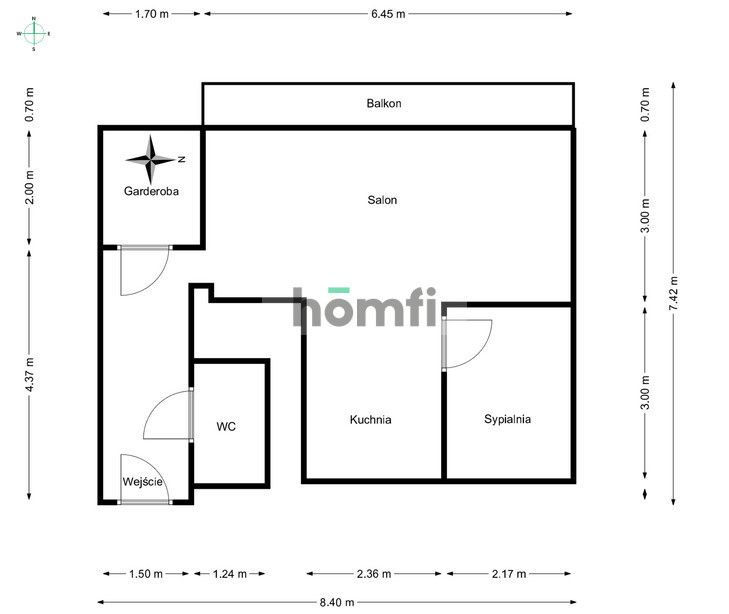 Wyremontowane 47 m² w centrum Katowic” - Mieszkanie - Sprzedaż - Katowice, Śródmieście