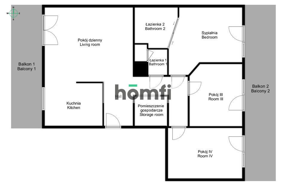 Like New / 91 m² / 2 Terraces 30 m2 / Garage / Top Floor / AC / City Centre Wrocław - Apartment - Sale - Wrocław, Śródmieście / Ołbin