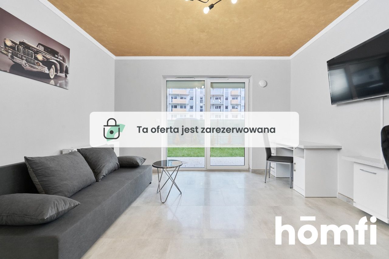 One-bedroom apartment with garden Drabika Street Jagodno - Apartment - Rent - Wrocław, Krzyki / Jagodno