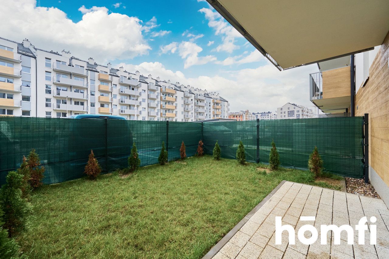 One-bedroom apartment with garden Drabika Street Jagodno - Apartment - Rent - Wrocław, Krzyki / Jagodno