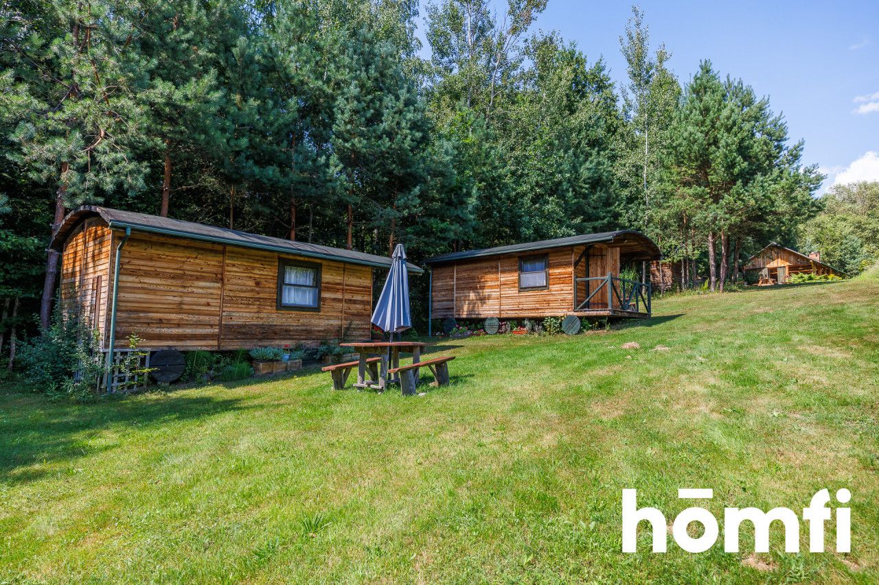 Agroturystyka z chatą biesiadną w Dolinie 4Stawów - Dom - Sprzedaż - Przemyski, Krzywcza / Skopów