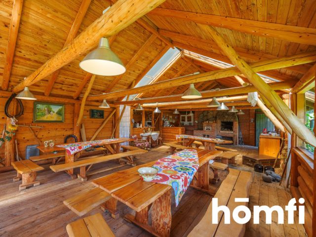 Agroturystyka z chatą biesiadną w Dolinie 4Stawów - Dom - Sprzedaż - Przemyski, Krzywcza / Skopów