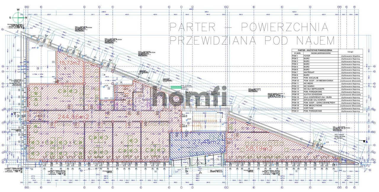 NOWOCZESNY BIUROWIEC | 320 M² | BLISKO A4 - Lokal użytkowy - Wynajem - Tarnów, Krzyż