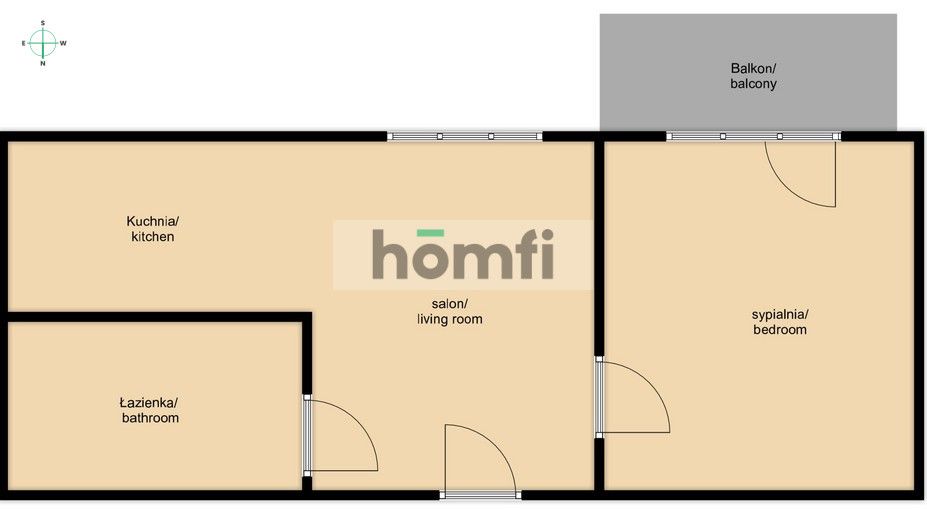 Apartment near by the Botanical Garden – Wyszynskiego 56 - Apartment - Rent - Wrocław, Śródmieście / Ołbin