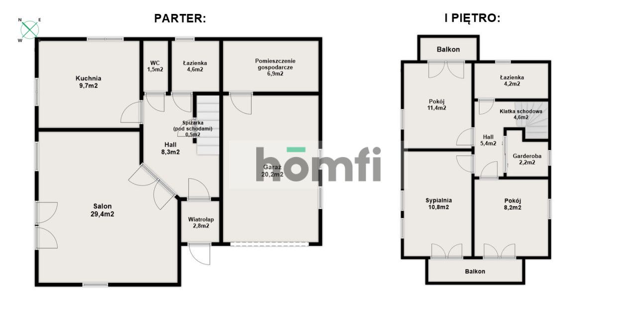 Zadbany dom wolnostojący z roletami i garażem - Dom - Sprzedaż - Rzeszów, Pogwizdów Nowy