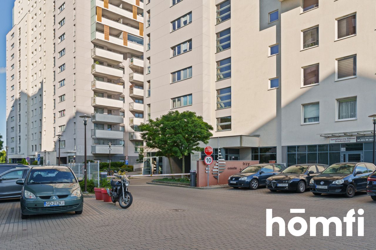 3 rooms close to the beach, great view, two parking lots - Apartment - Sale - Gdańsk, Przymorze