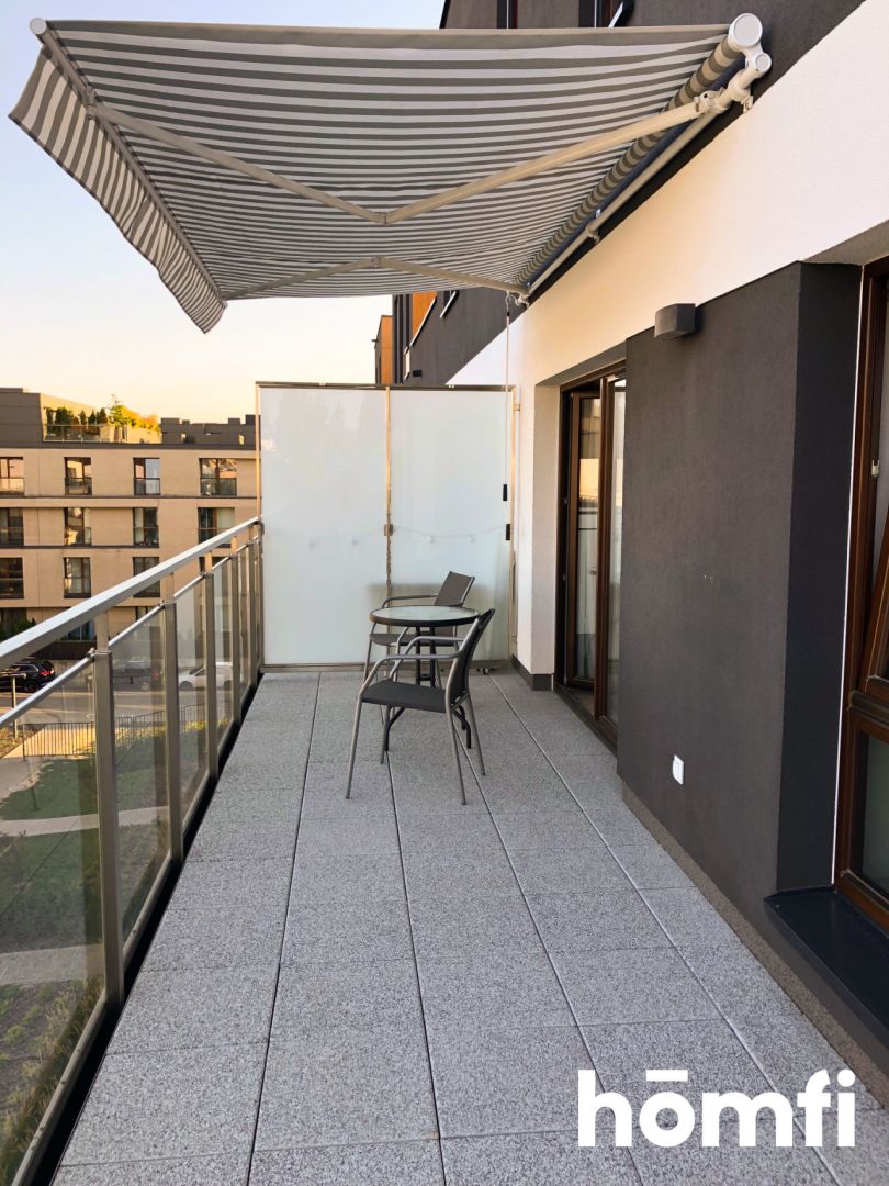 Climate 2-bedroom apartment with garage and balcony - Apartment - Rent - Warszawa, Wilanów