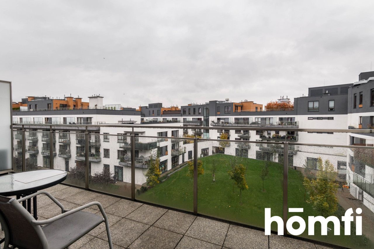 Climate 2-bedroom apartment with garage and balcony - Apartment - Rent - Warszawa, Wilanów