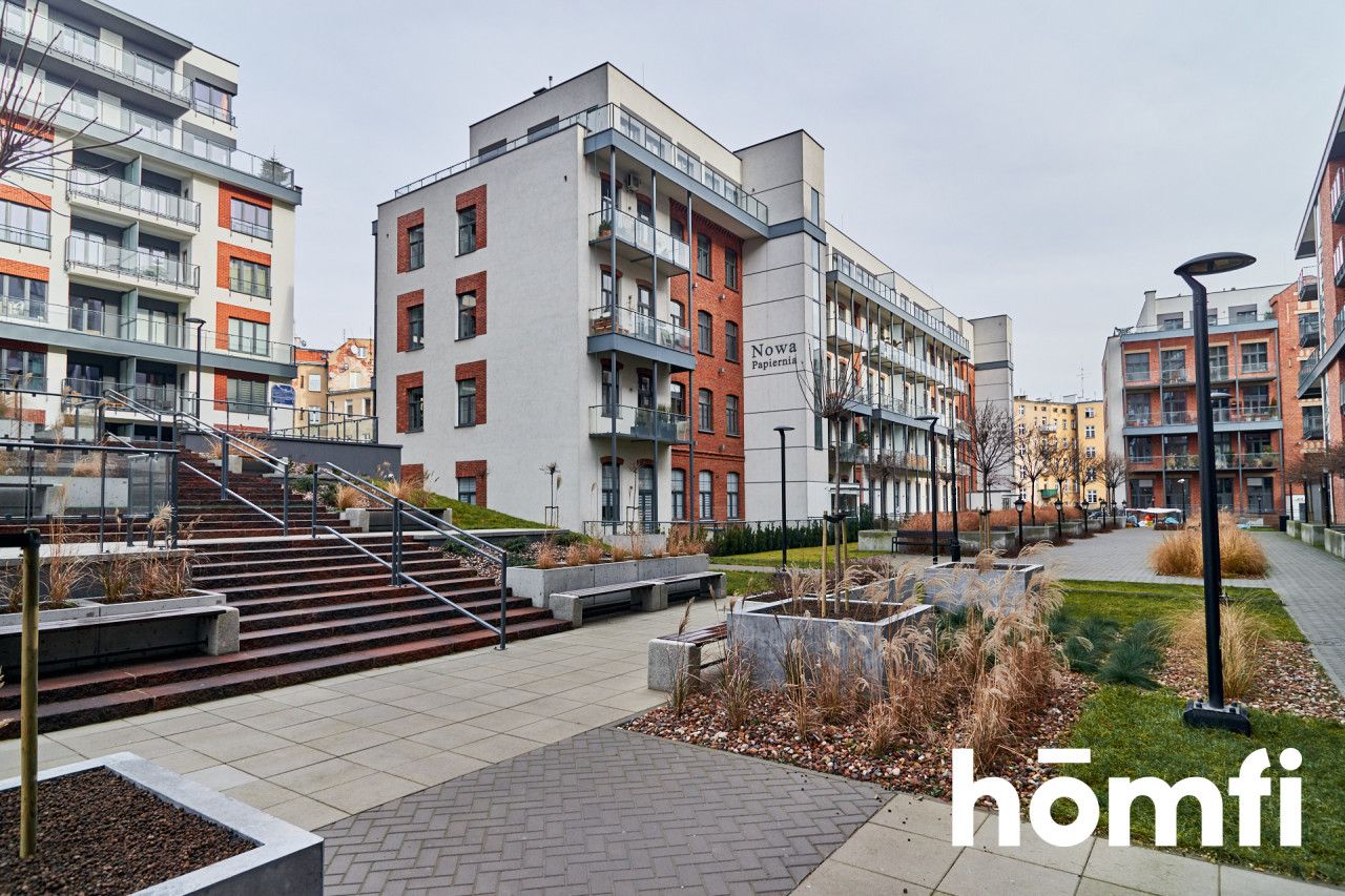 One bedroom apartment in the center with balcony and a parking space - Apartment - Rent - Wrocław, Krzyki / Przedmieście Oławskie