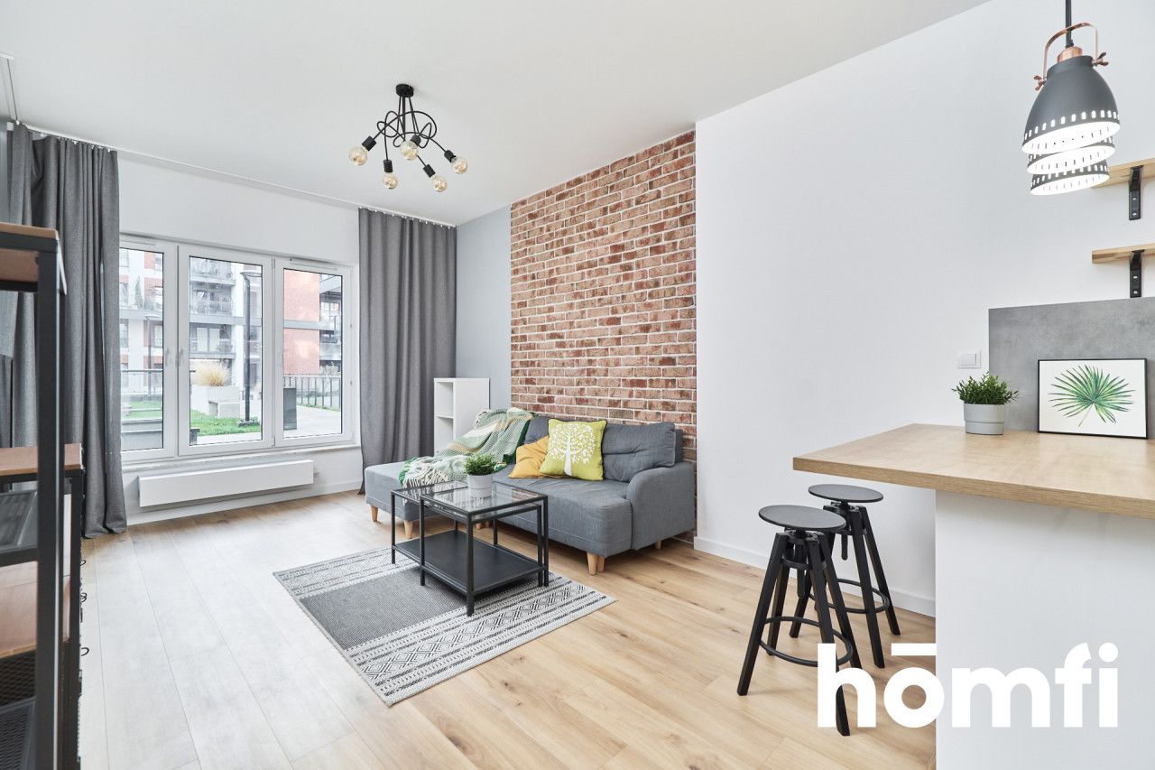 One bedroom apartment in the center with balcony and a parking space - Apartment - Rent - Wrocław, Krzyki / Przedmieście Oławskie