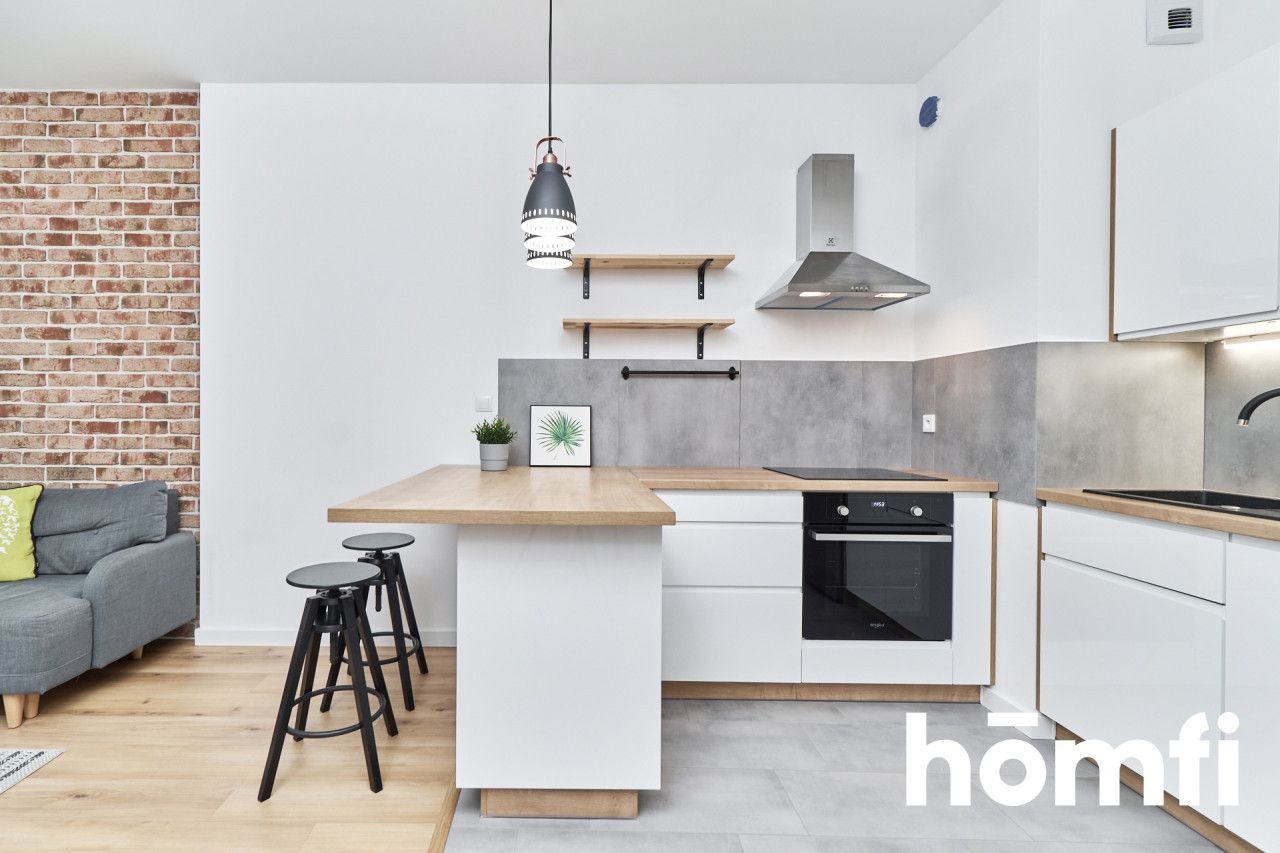 One bedroom apartment in the center with balcony and a parking space - Apartment - Rent - Wrocław, Krzyki / Przedmieście Oławskie