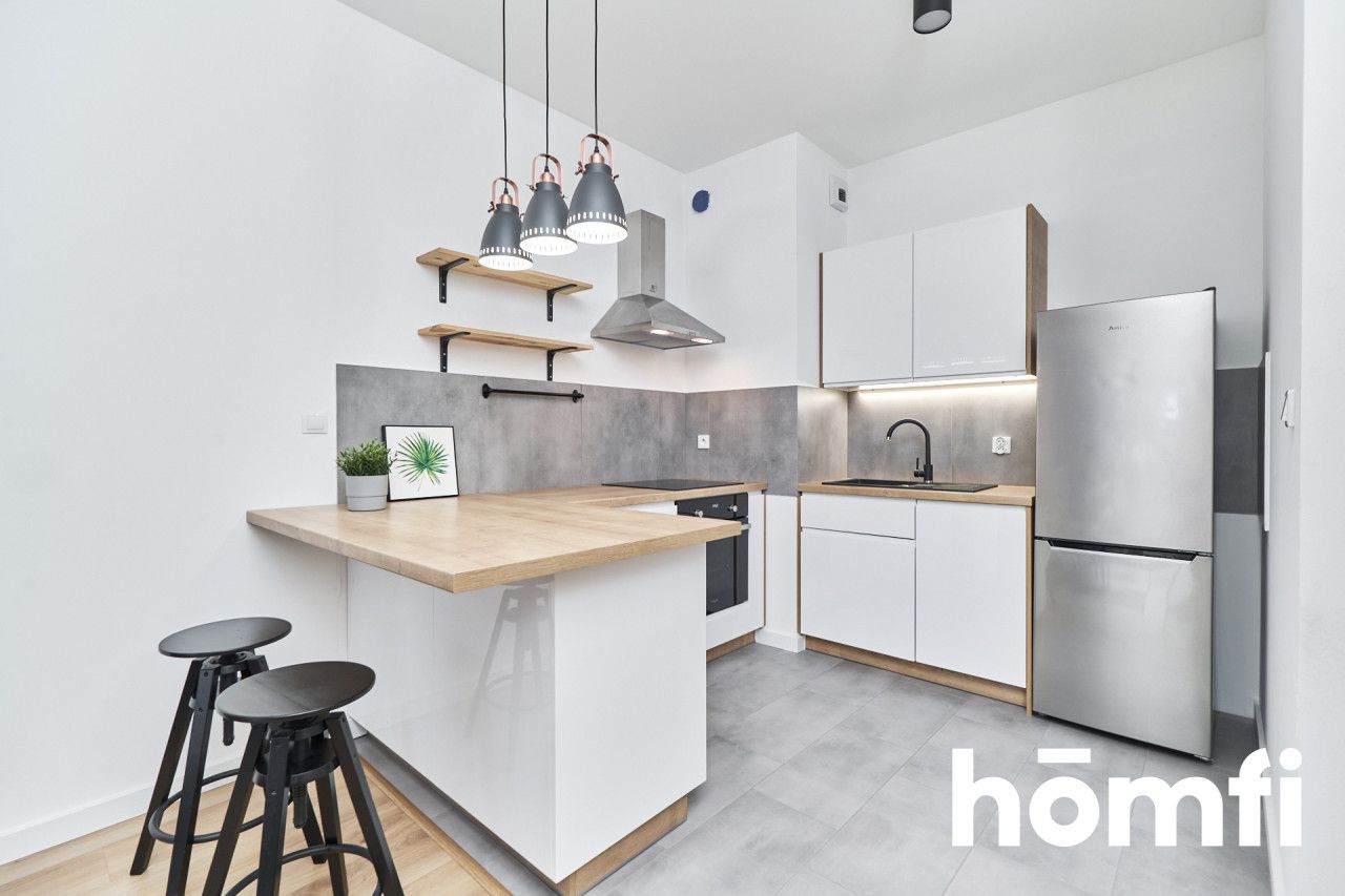 One bedroom apartment in the center with balcony and a parking space - Apartment - Rent - Wrocław, Krzyki / Przedmieście Oławskie