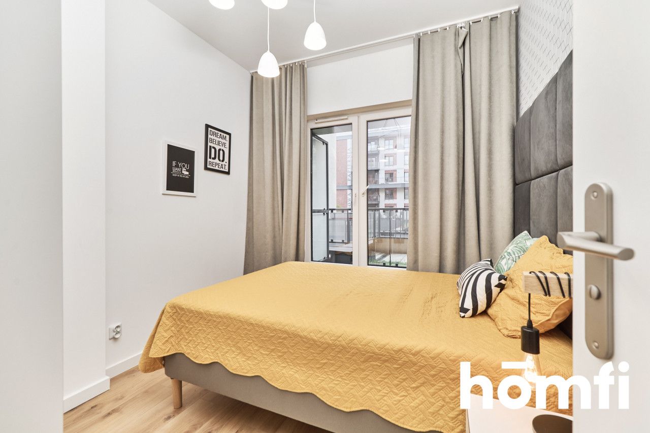 One bedroom apartment in the center with balcony and a parking space - Apartment - Rent - Wrocław, Krzyki / Przedmieście Oławskie