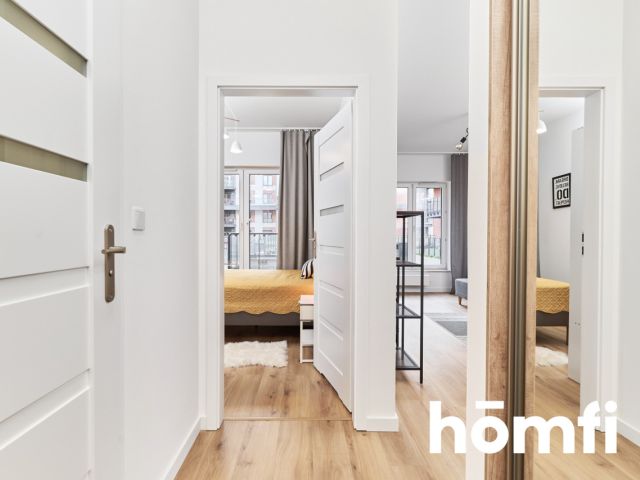 One bedroom apartment in the center with balcony and a parking space - Apartment - Rent - Wrocław, Krzyki / Przedmieście Oławskie