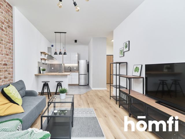 One bedroom apartment in the center with balcony and a parking space - Apartment - Rent - Wrocław, Krzyki / Przedmieście Oławskie
