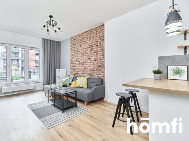 One bedroom apartment in the center with balcony and a parking space - Apartment - Rent - Wrocław, Krzyki / Przedmieście Oławskie