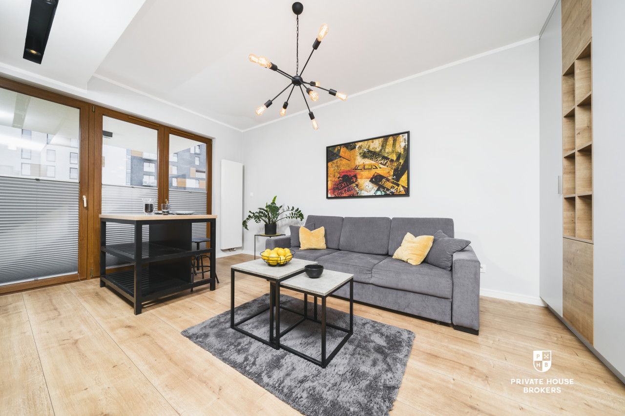 Cozy one-bedroom apartament at Rakowicka street in a modern building - Apartment - Rent - Kraków, Śródmieście / Stare Miasto