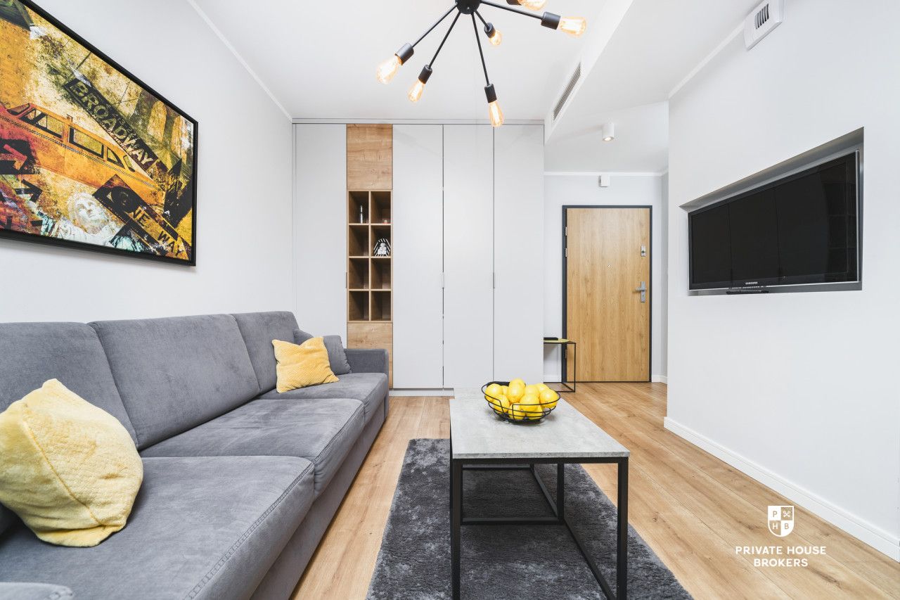 Cozy one-bedroom apartament at Rakowicka street in a modern building - Apartment - Rent - Kraków, Śródmieście / Stare Miasto