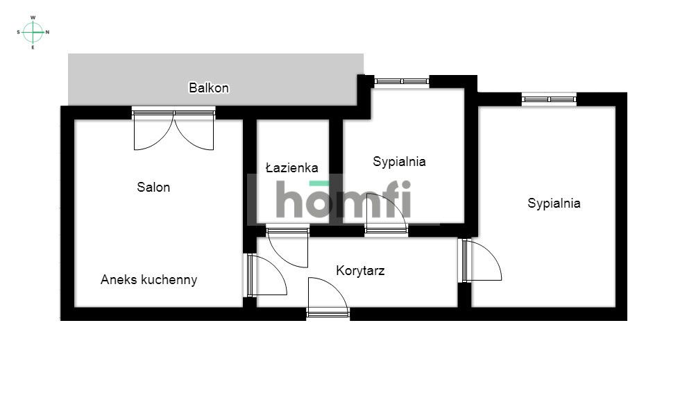 three-room apartment on Zbożowa Street - Apartment - Rent - Kraków, Krowodrza