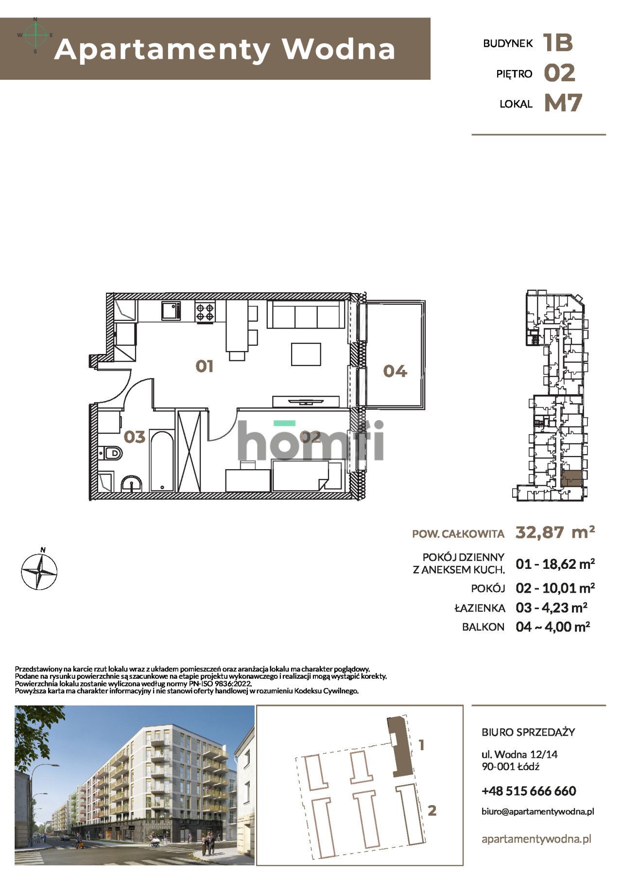 New Investment Apartment in the City Centre + TURNKEY FINISH - Apartment - Sale - Łódź