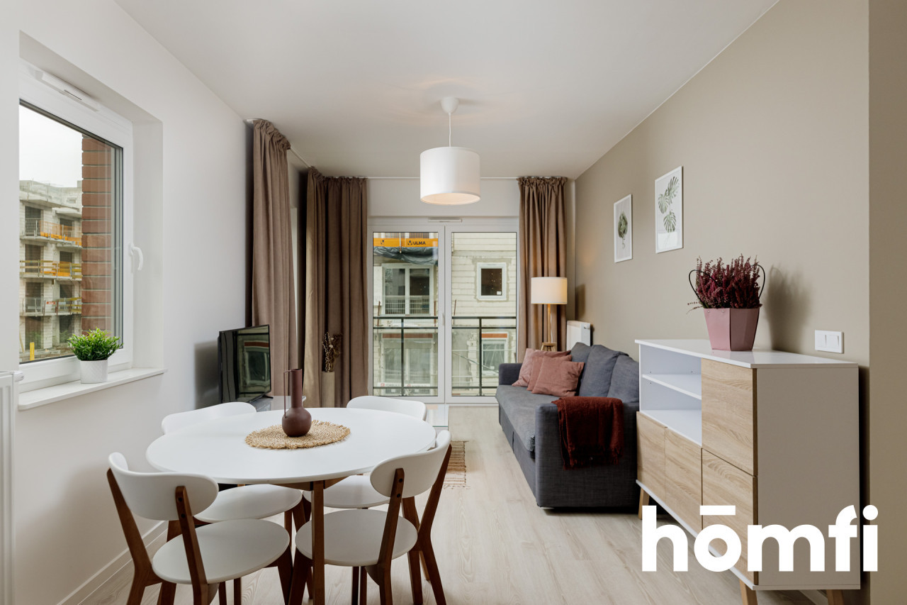 2-room apartment at Vespucciego street - Olimpia POrt - Квартира - Оренда - Wrocław, Psie Pole / Swojczyce