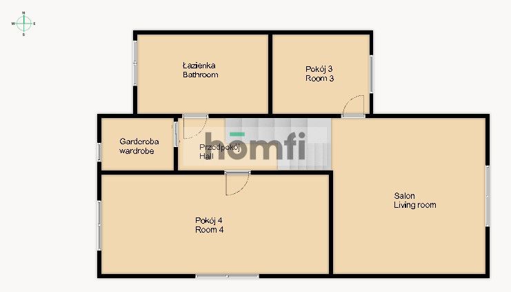 Semi-detached house in the center, 155 m2 of usable area, perfect condition. - Дім - Оренда - Radom, Os. XV-lecia