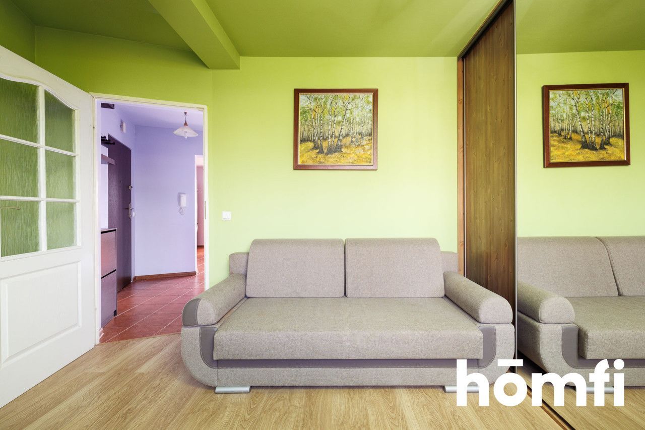 Dwupokojowe mieszkanie z dużym balkonem oraz komórką znajdujące się w Krakowie przy ulicy Na Zielonki - Mieszkanie - Sprzedaż - Kraków, Krowodrza / Prądnik Biały