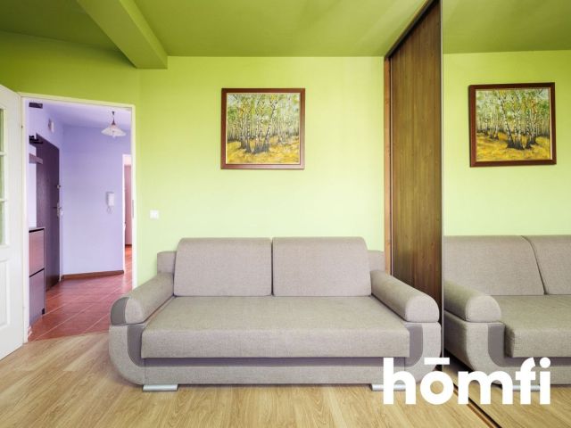 A two-room apartment with a large balcony and a storage room located in Krakow on Na Zielonki Street - Квартира - Продаж - Kraków, Krowodrza / Prądnik Biały