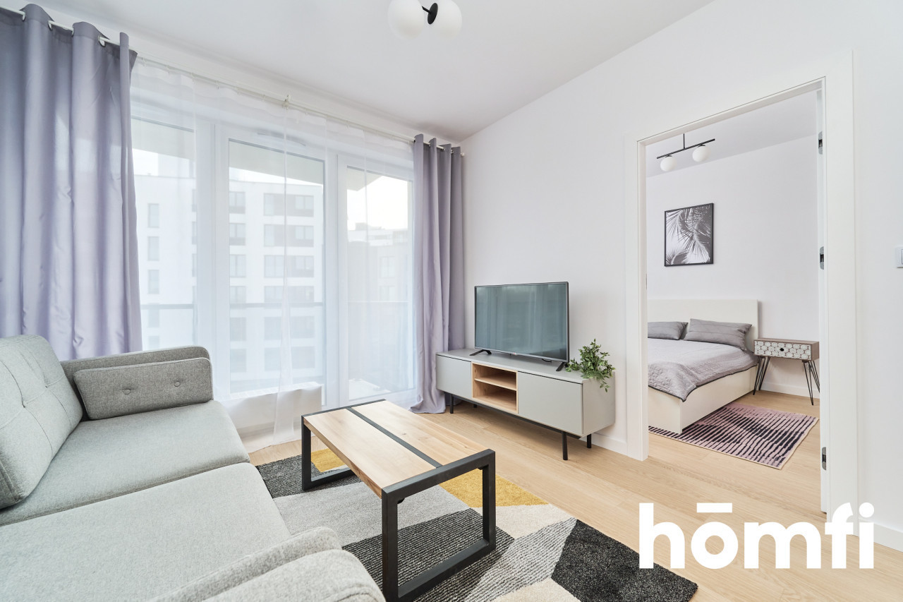 2-room apartment with a parking Port Popowice - Квартира - Оренда - Wrocław, Fabryczna / Popowice