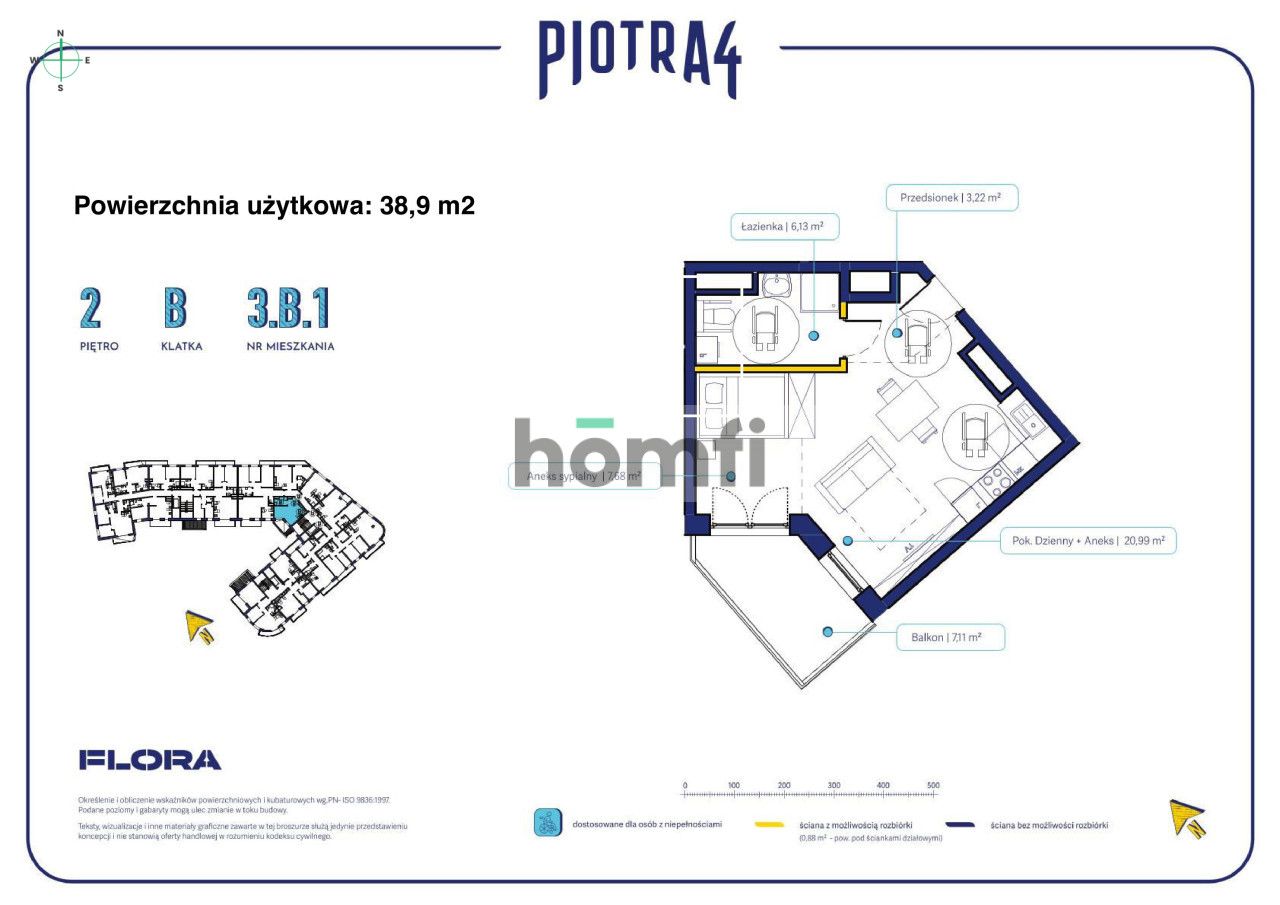 The lowest price in the heart of Gdynia/place in the hall - Apartment - Sale - Gdynia