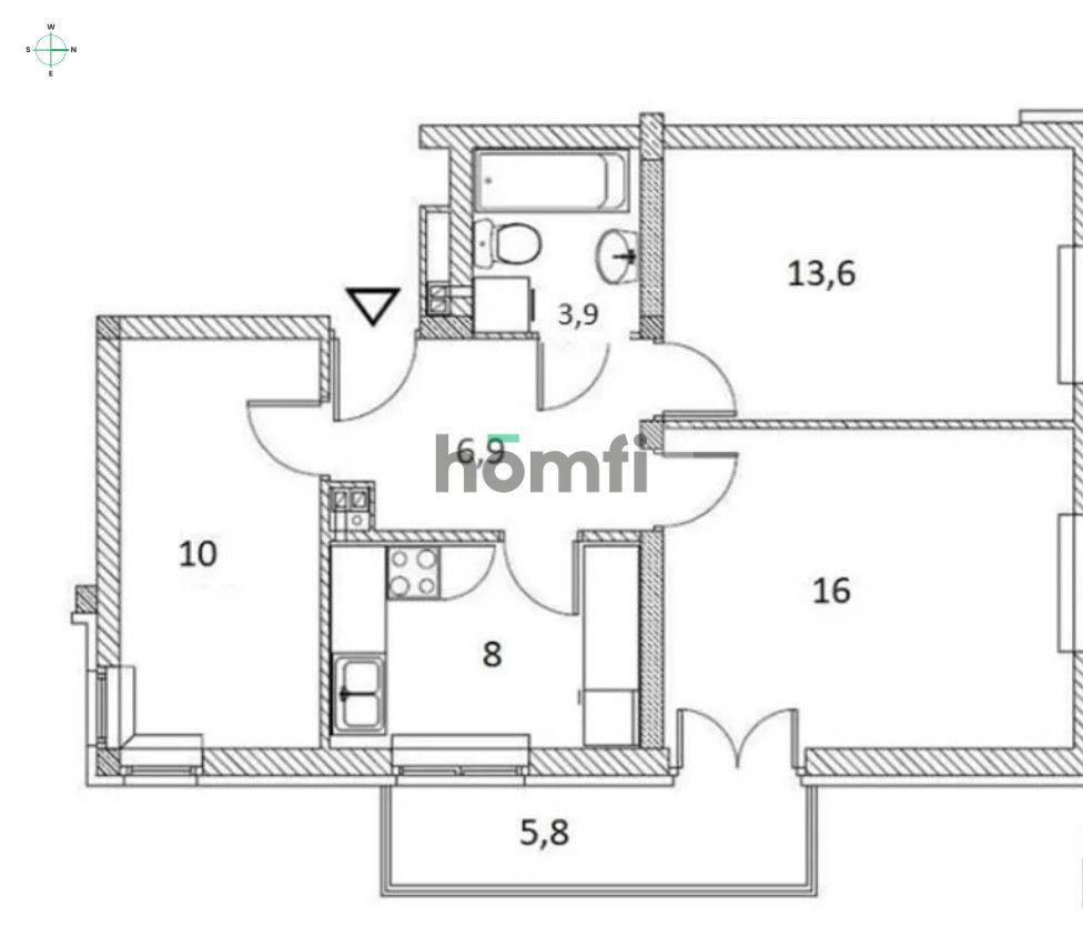 Three bedroom near Biały Prądnik - Apartment - Sale - Kraków, Krowodrza / Górka Narodowa