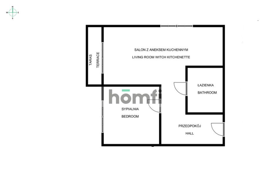 New apartment on Lwowska, 51 M2, view of the Malta lake - rent - Квартира - Оренда - Poznań, Nowe Miasto