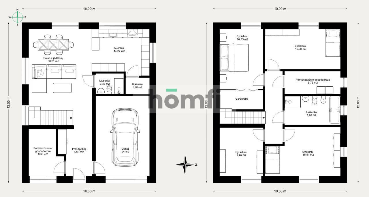 Energooszczędny dom na sprzedaż w Krakowie | Fotowoltaika + Magazyn Energii | Pompa ciepła + Rekuperacja | Działka: 7 ar - House - Sale - Kraków, Podgórze / Sidzina