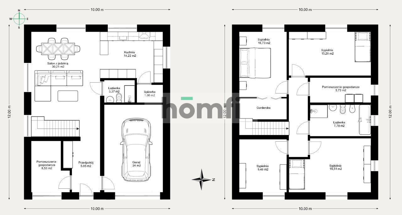Energooszczędny dom na sprzedaż w Krakowie | Fotowoltaika + Magazyn Energii | Pompa ciepła + Rekuperacja | Działka: 7 ar - House - Sale - Kraków, Podgórze / Sidzina