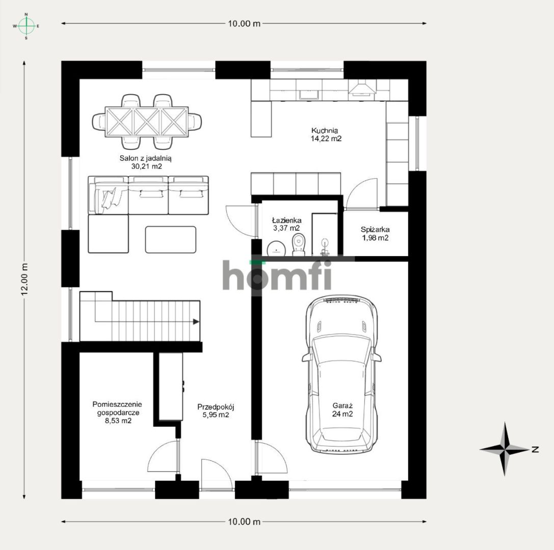 Energooszczędny dom na sprzedaż w Krakowie | Fotowoltaika + Magazyn Energii | Pompa ciepła + Rekuperacja | Działka: 7 ar - House - Sale - Kraków, Podgórze / Sidzina