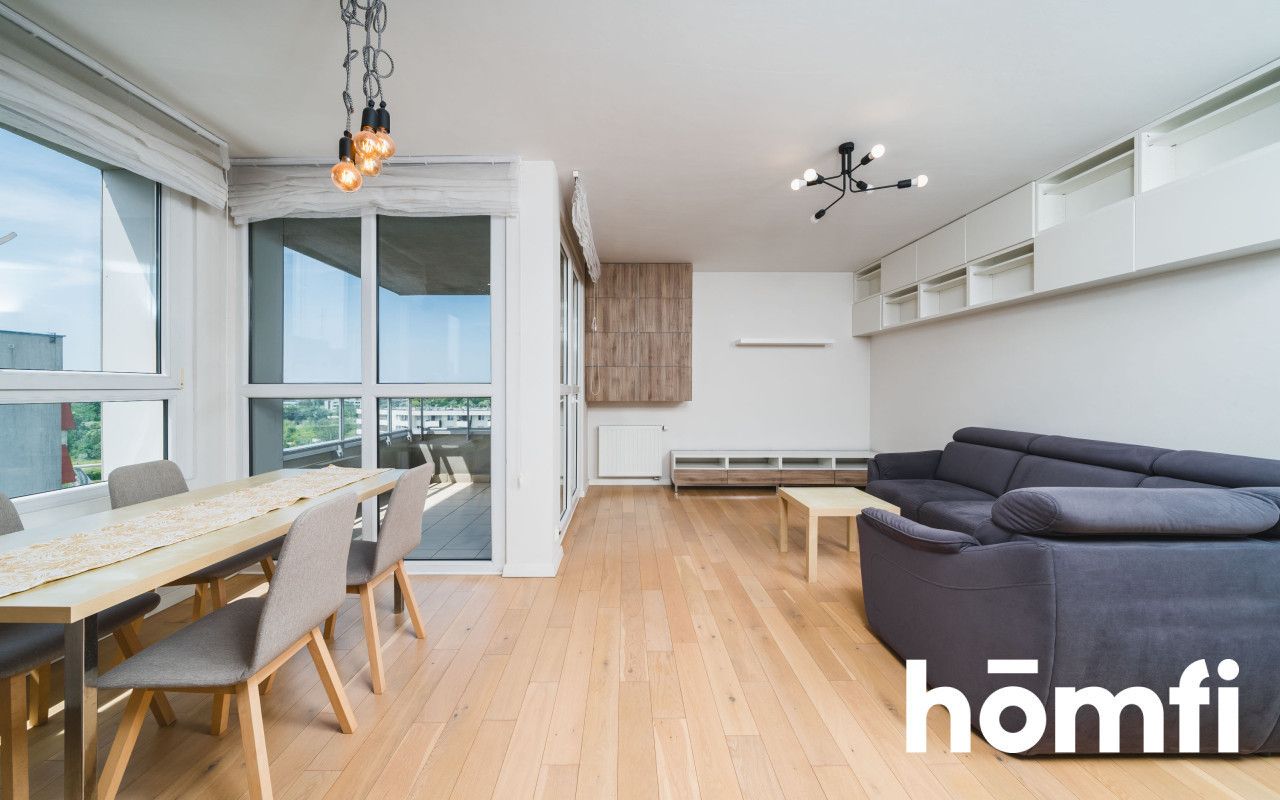 For rent a 2-room apartment with a unique view from the 10th floor, Avia, Czyżyny - Apartment - Rent - Kraków, Nowa Huta / Czyżyny