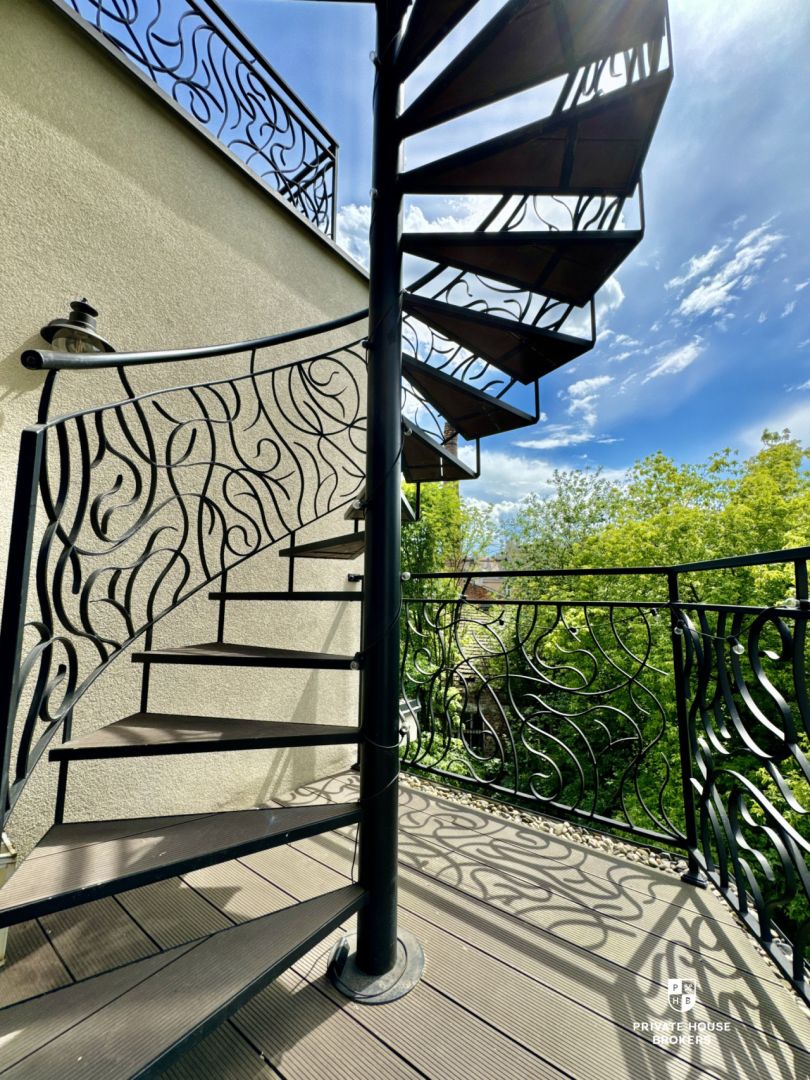 Penthouse z prywatnym tarasem i jacuzzi | Kraków - Mieszkanie - Sprzedaż - Kraków, Podgórze