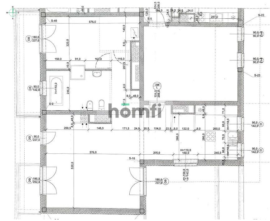 Wyjątkowy, przestronny apartament 83 m2 z tarasem - 20 m2, klimatyzacja, 2 balkony, zamykany garaż !/ ul. Zdrowa/Stare Miasto/ Wrocław - Mieszkanie - Wynajem - Wrocław, Stare Miasto